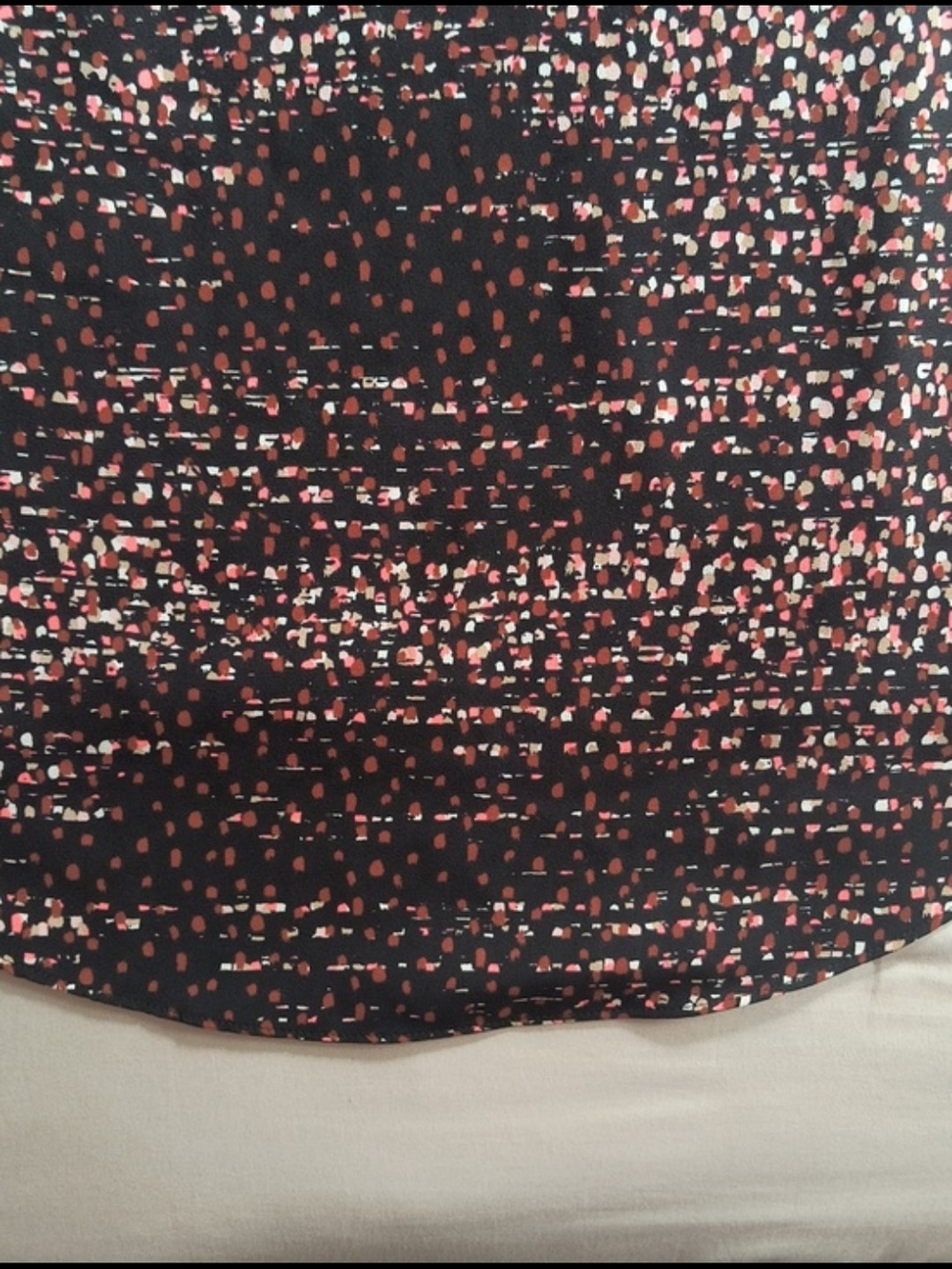 Apt. 9 One-Shoulder Ruffle Dress in Black and Blush - Picture 4 of 6